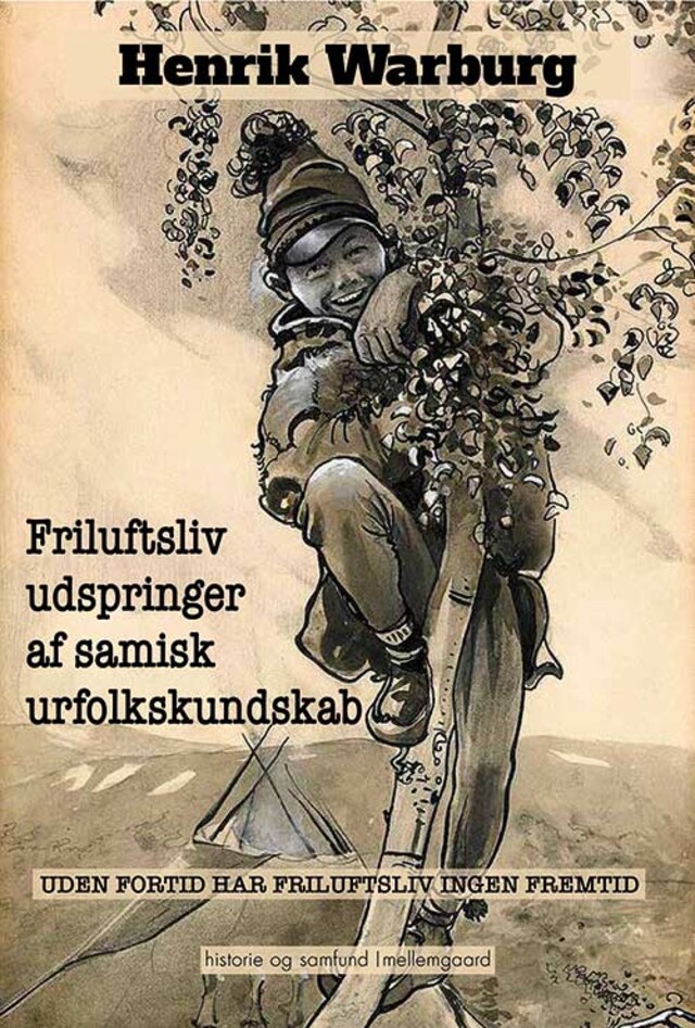 Book cover for Friluftsliv udspringer af samisk urfolkskundskab