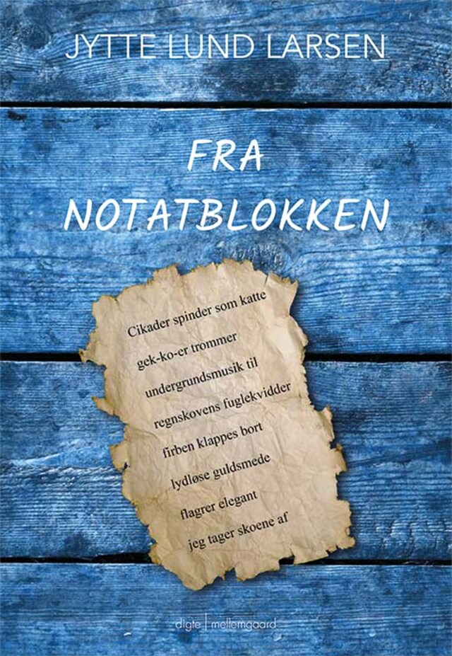 Buchcover für Fra Notatblokken