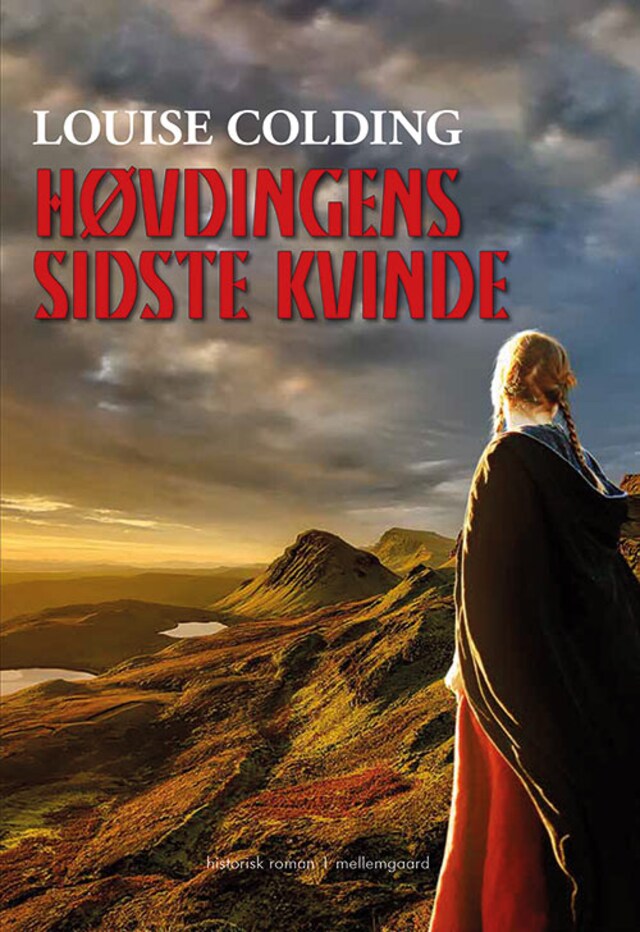 Book cover for Høvdingens sidste kvinde