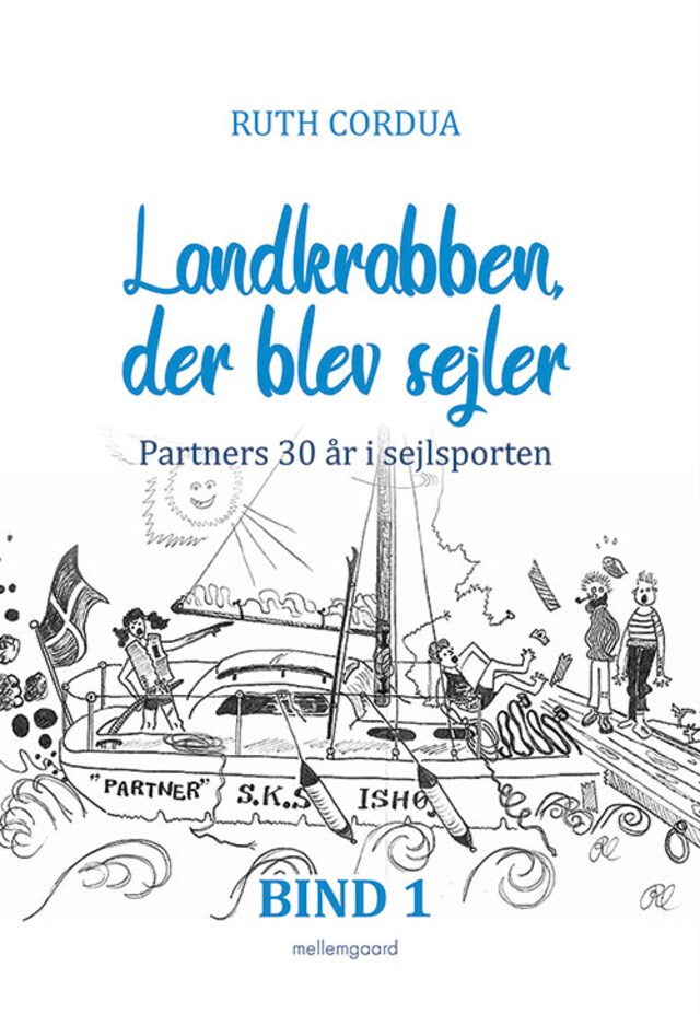 Book cover for Landkrabben, der blev sejler