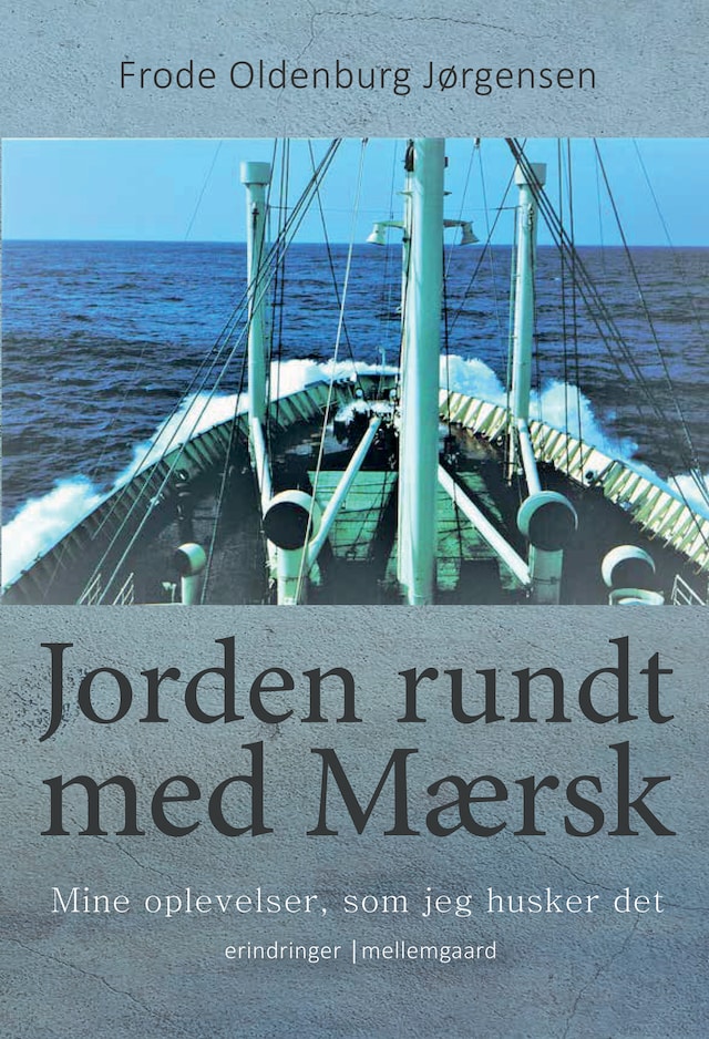 Book cover for Jorden rundt med Mærsk