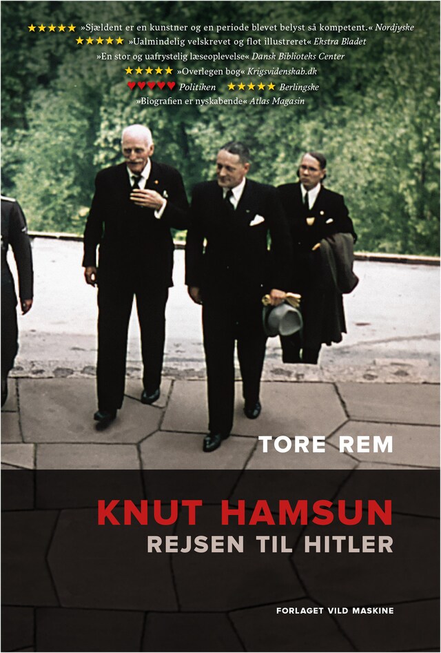 Bokomslag för Knut Hamsun – Rejsen til Hitler