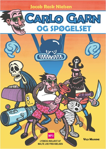 Carlo Garn og Spøgelset - Jacob Rask Nielsen - E-book - Audiolibro