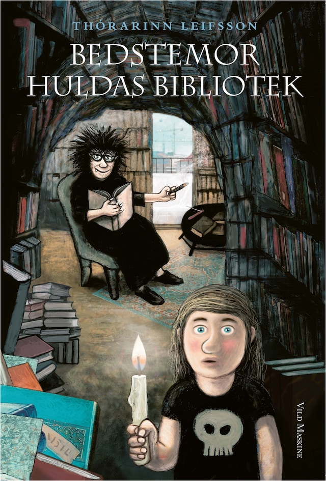 Book cover for Bedstemor Huldas bibliotek