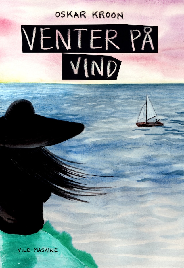 Kirjankansi teokselle Venter på vind