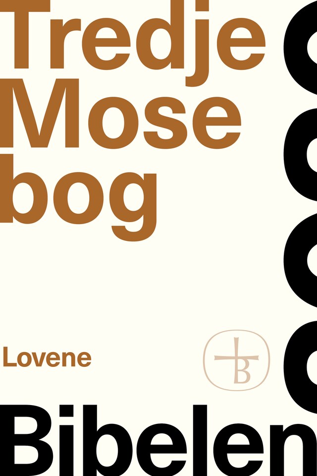 Book cover for Tredje Mosebog – Bibelen 2020