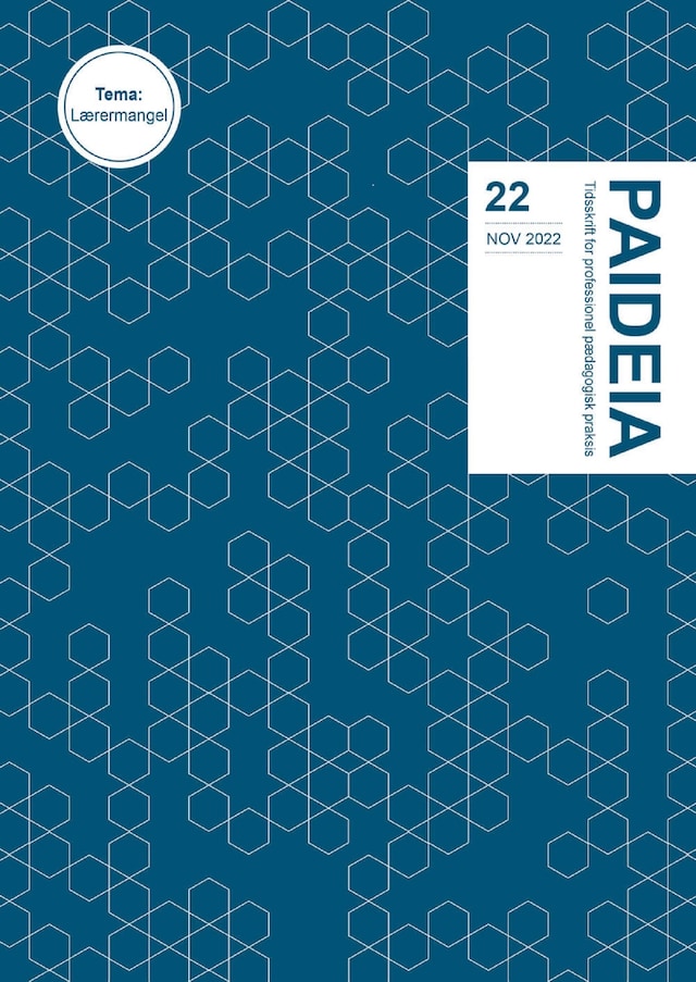 Okładka książki dla Paideia nr. 22, nov.2021