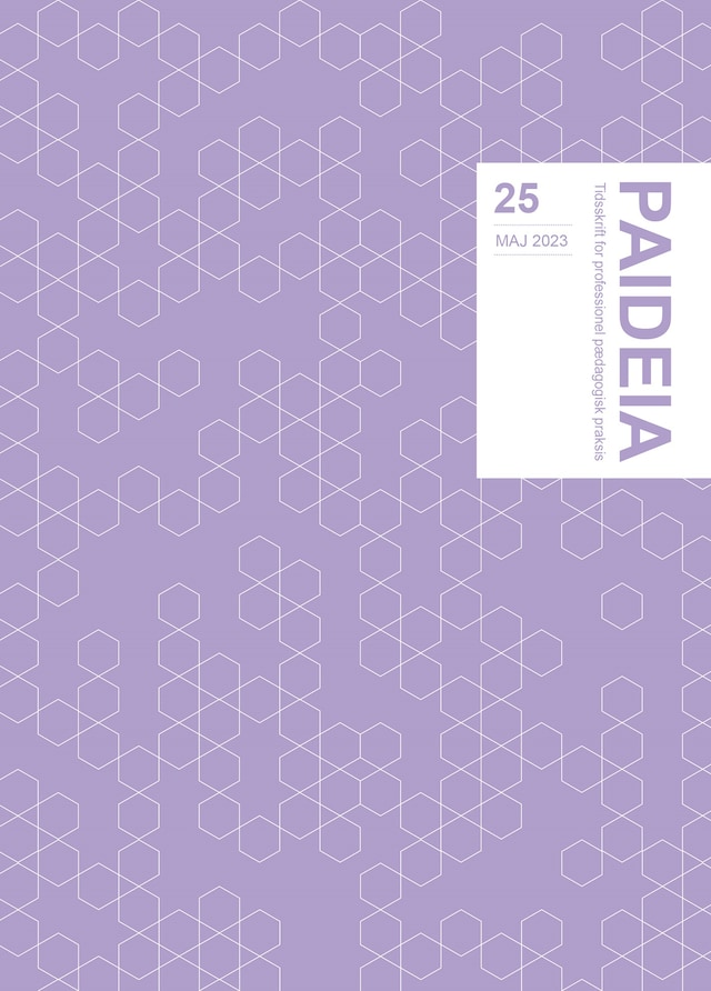 Book cover for Paideia nr. 25 - maj 2023
