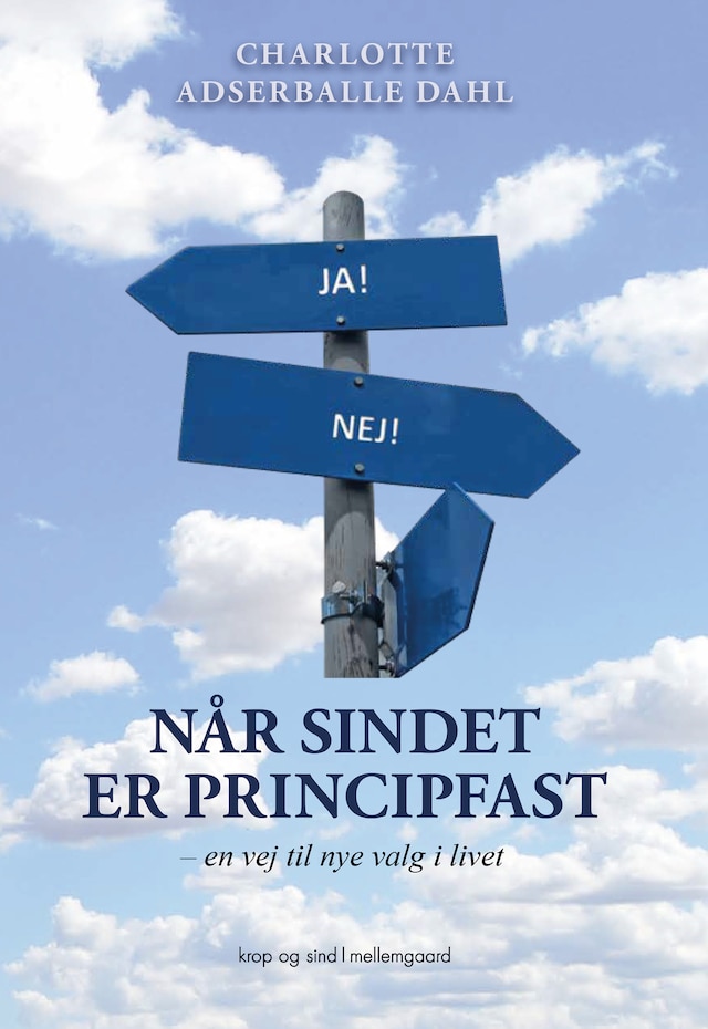 Book cover for Når sindet er principfast – en vej til nye valg i livet!