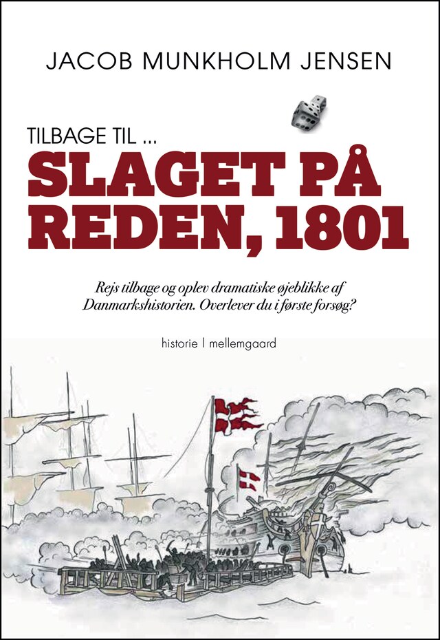 Kirjankansi teokselle Tilbage til ... Slaget på Reden, 1801