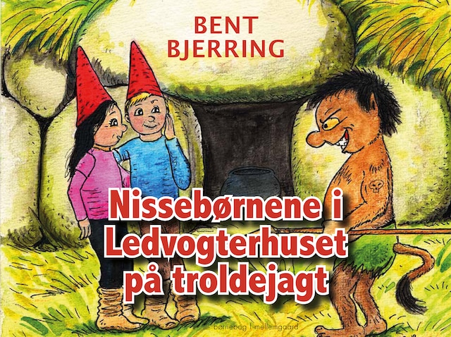 Book cover for Nissebørnene i Ledvogterhuset på troldejagt