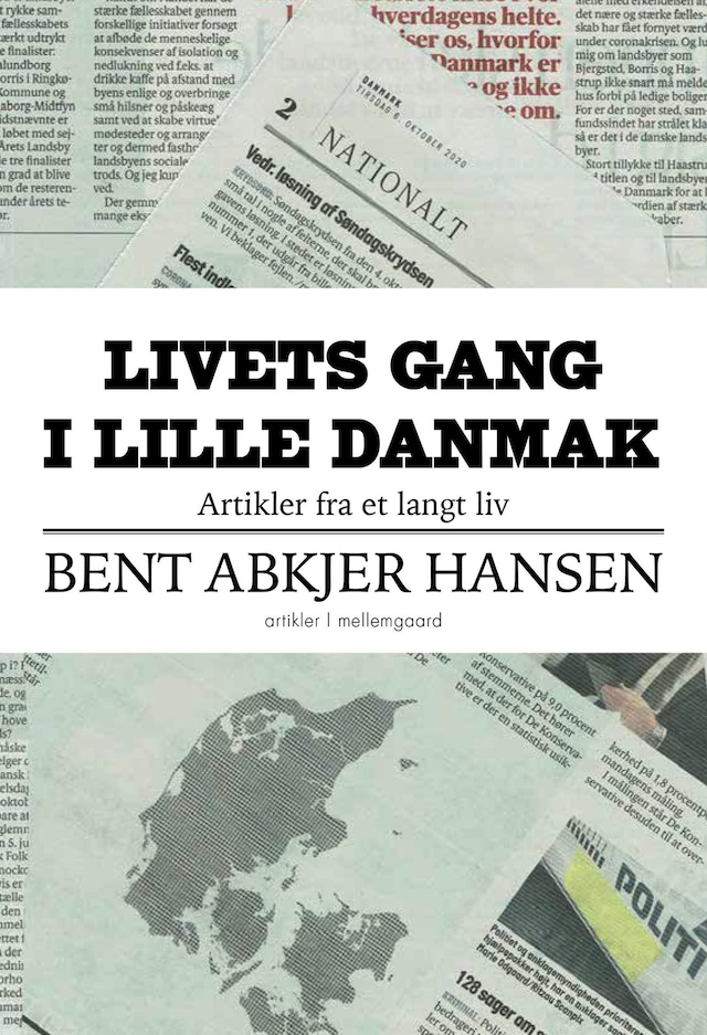 Portada de libro para Livets gang i lille Danmark