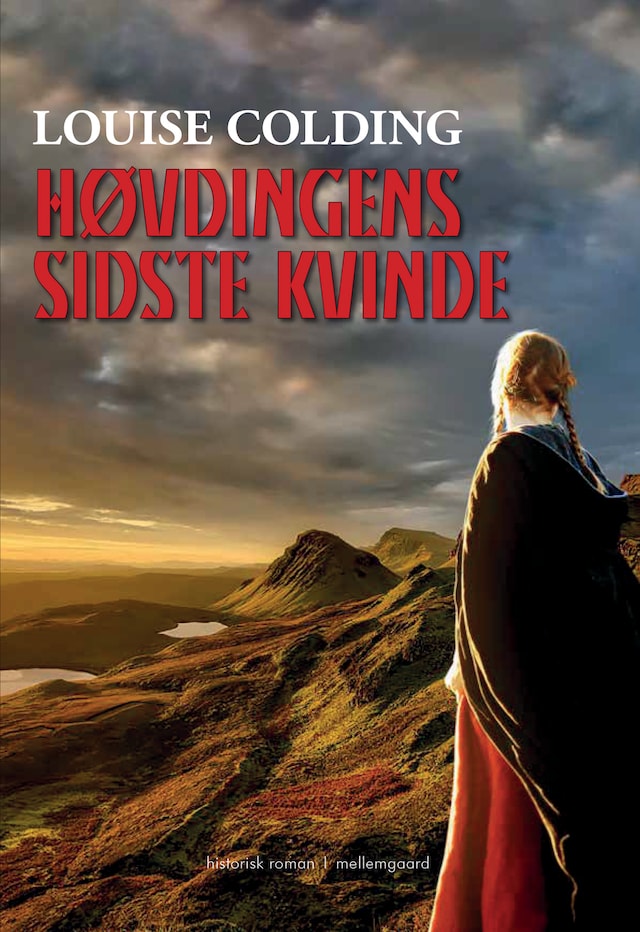 Book cover for Høvdingens sidste kvinde