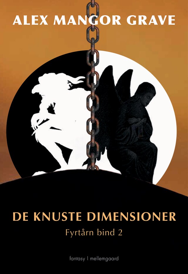 Buchcover für De knuste dimensioner