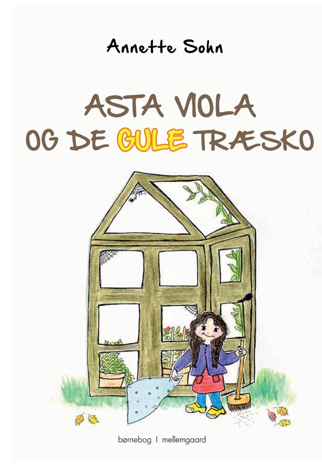 Portada de libro para Asta Viola og de gule træsko