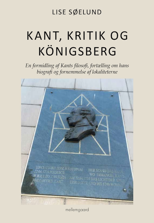 Buchcover für Kant, kritik og Königsberg