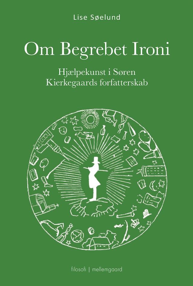Book cover for Om begrebet ironi