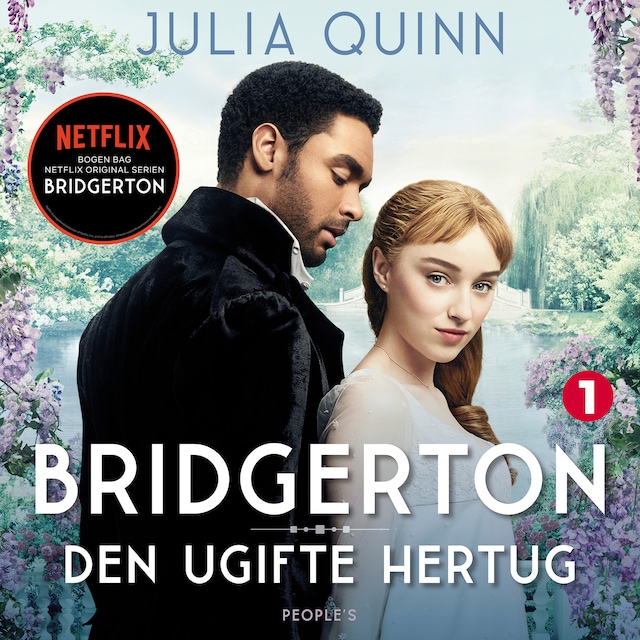 Book cover for Bridgerton. Den ugifte hertug