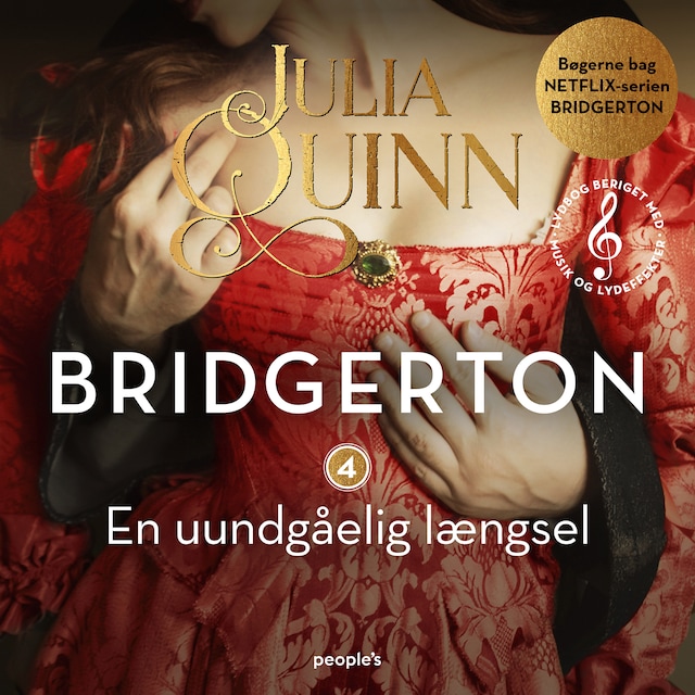 Book cover for Bridgerton. En uundgåelig længsel (beriget med musik og lydeffekter)