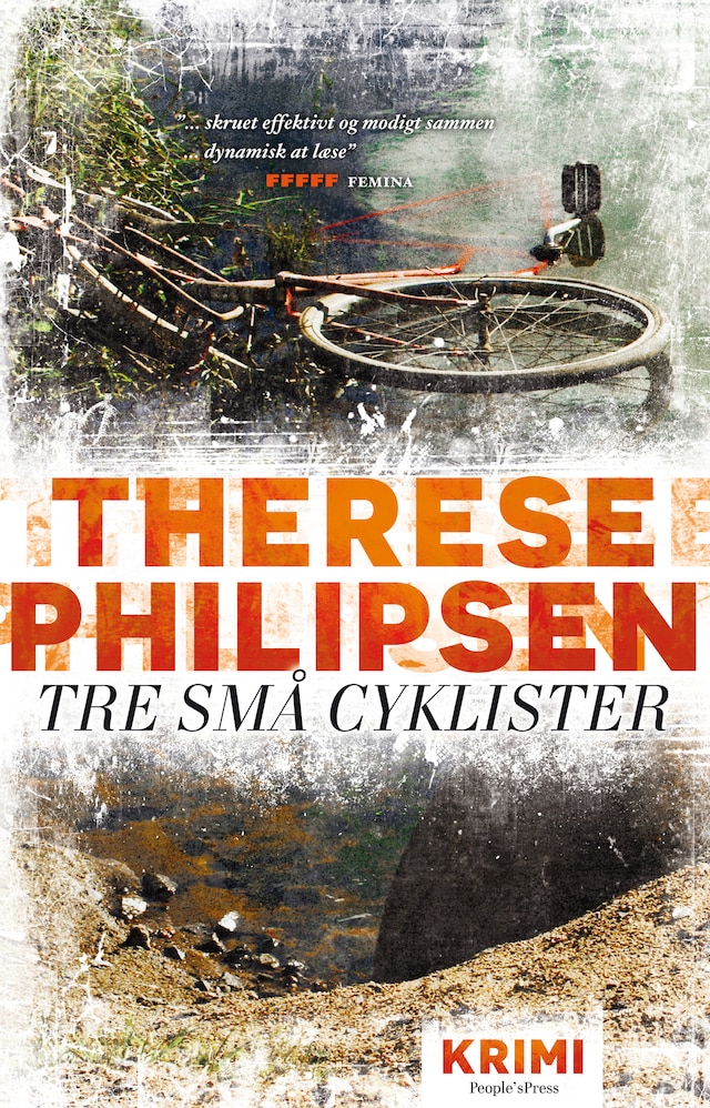 Book cover for Tre små cyklister