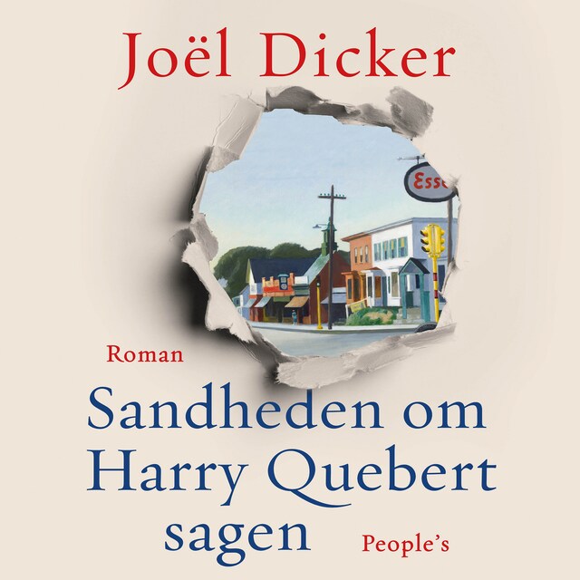 Buchcover für Sandheden om Harry Quebert-sagen