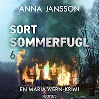 Sort sommerfugl