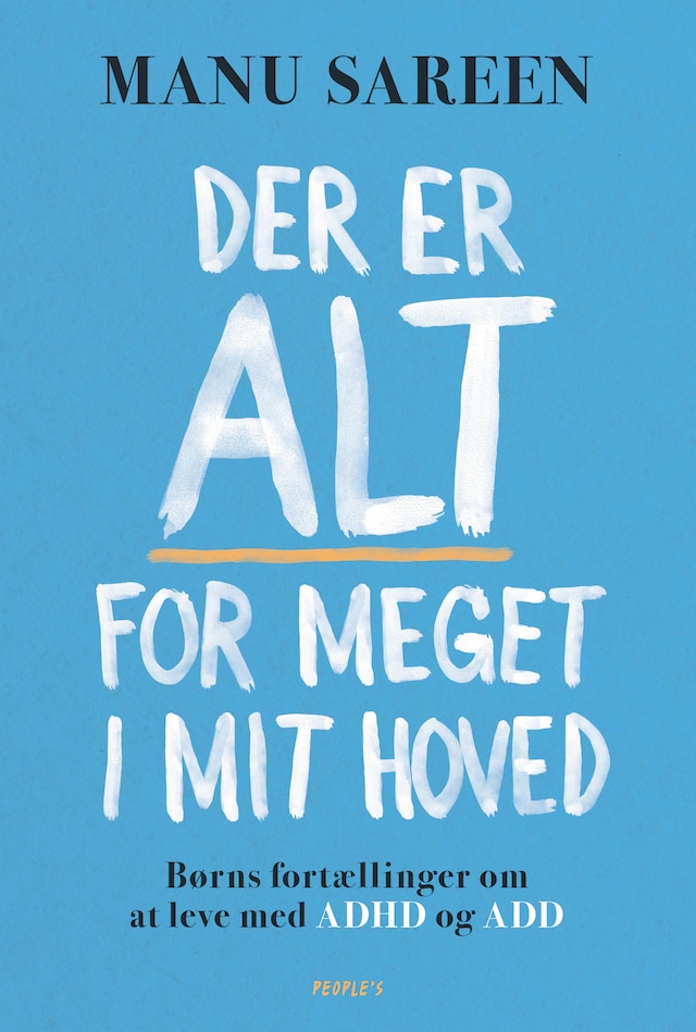 Book cover for Der er ALT for meget i mit hoved