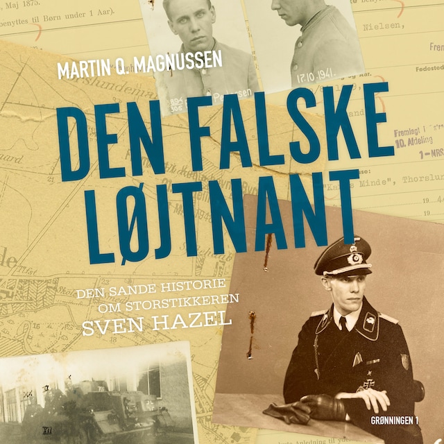 Couverture de livre pour Den Falske Løjtnant
