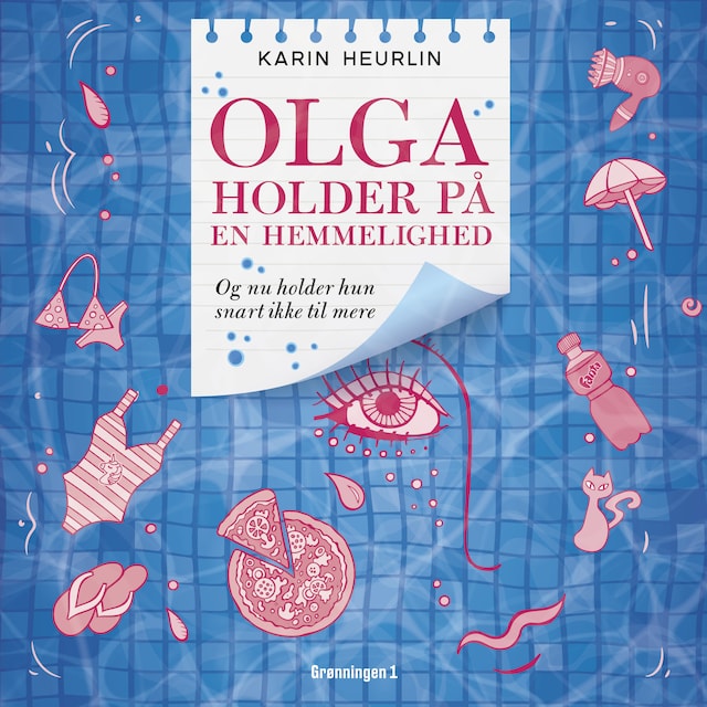 Copertina del libro per Olga holder på en hemmelighed