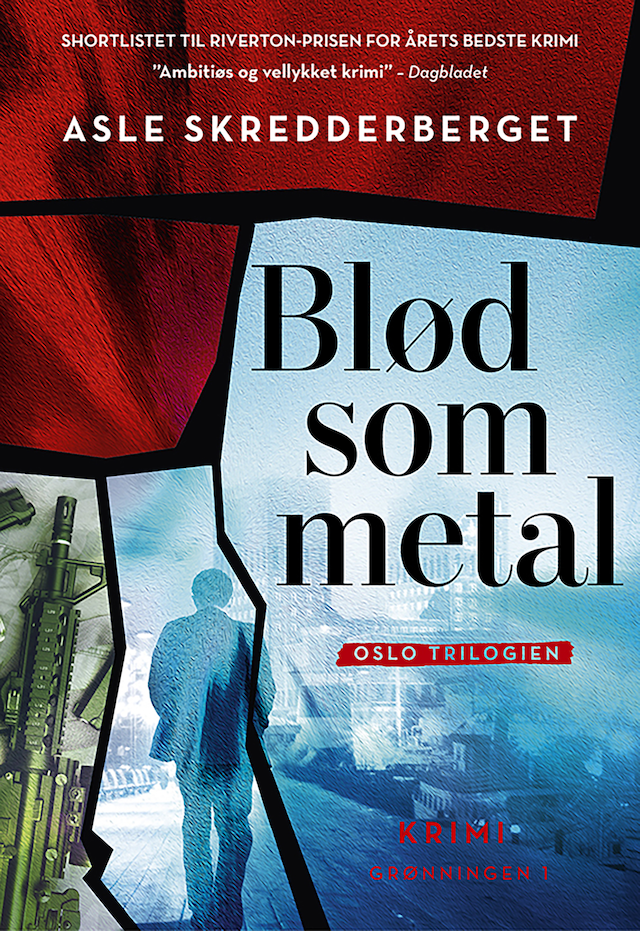 Copertina del libro per Blød som metal