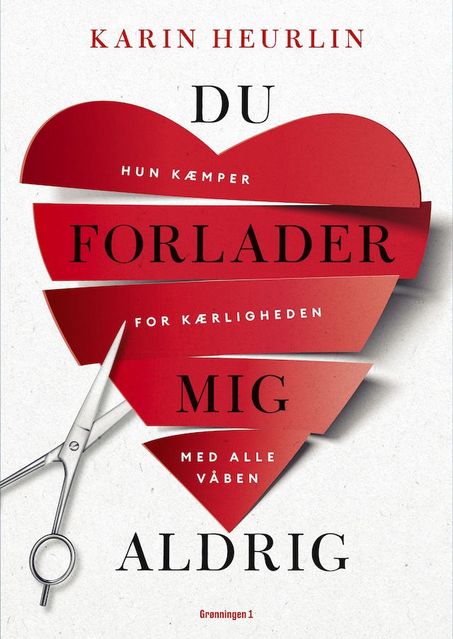 Book cover for Du forlader mig aldrig