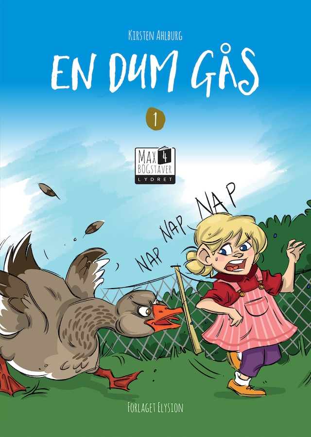 Book cover for En dum gås