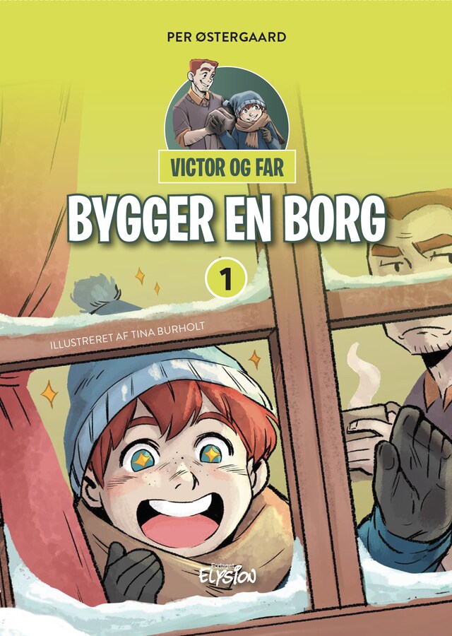 Bokomslag för Victor og far bygger en borg