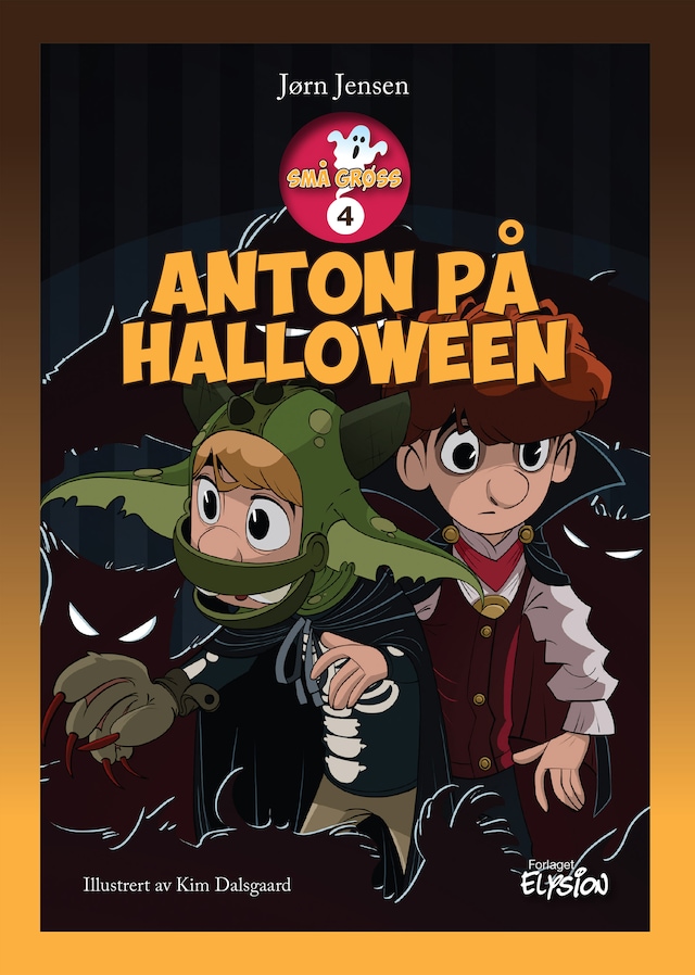 Anton på halloween
