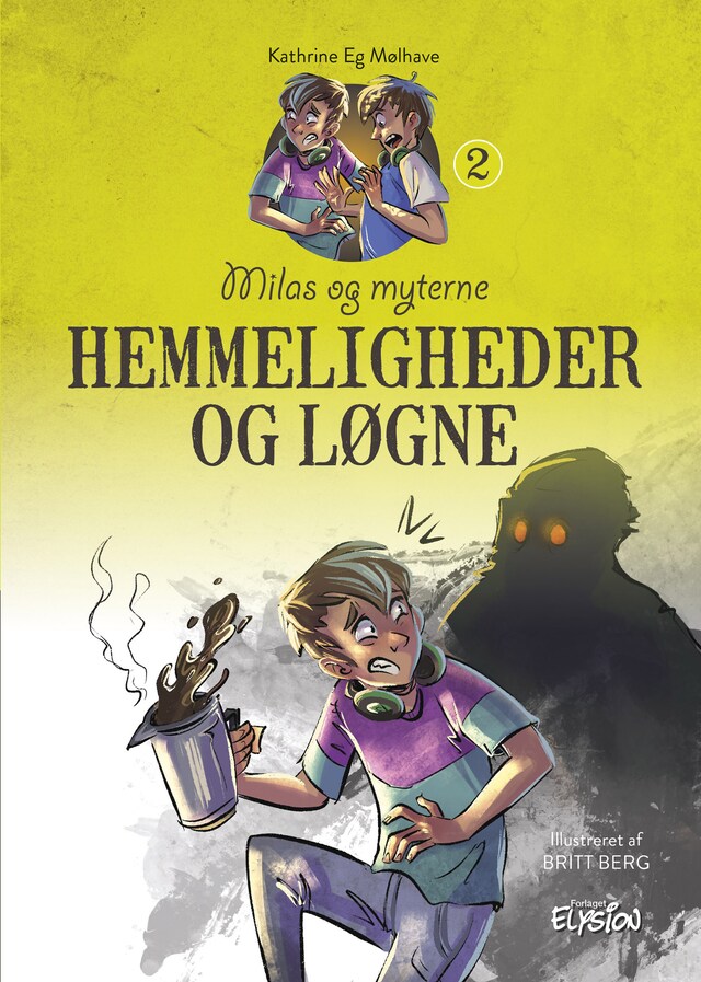 Boekomslag van Hemmeligheder og løgne