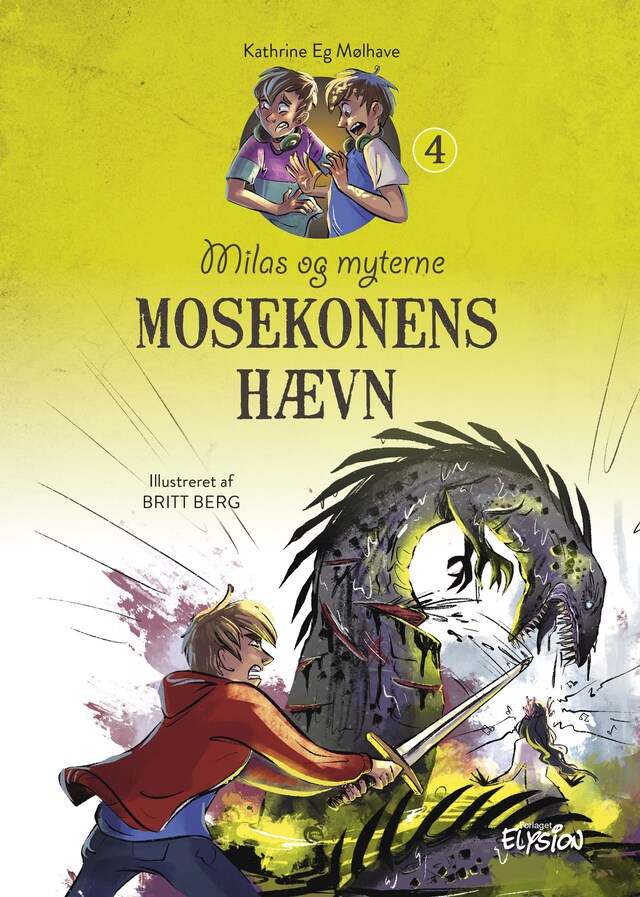 Buchcover für Mosekonens hævn