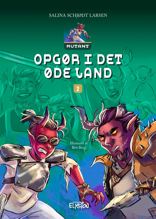 Book cover for Opgør i det øde land