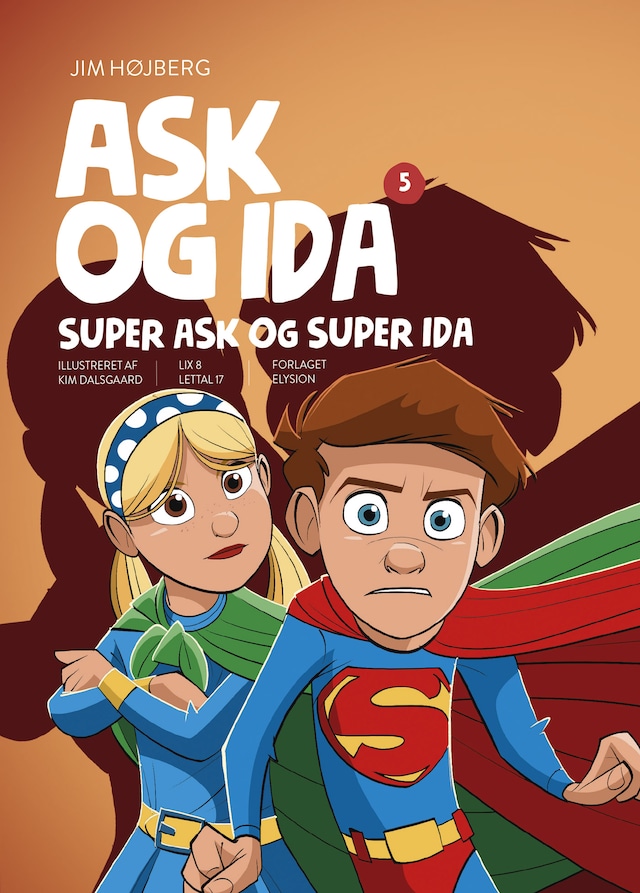 Portada de libro para Super Ask og Super Ida