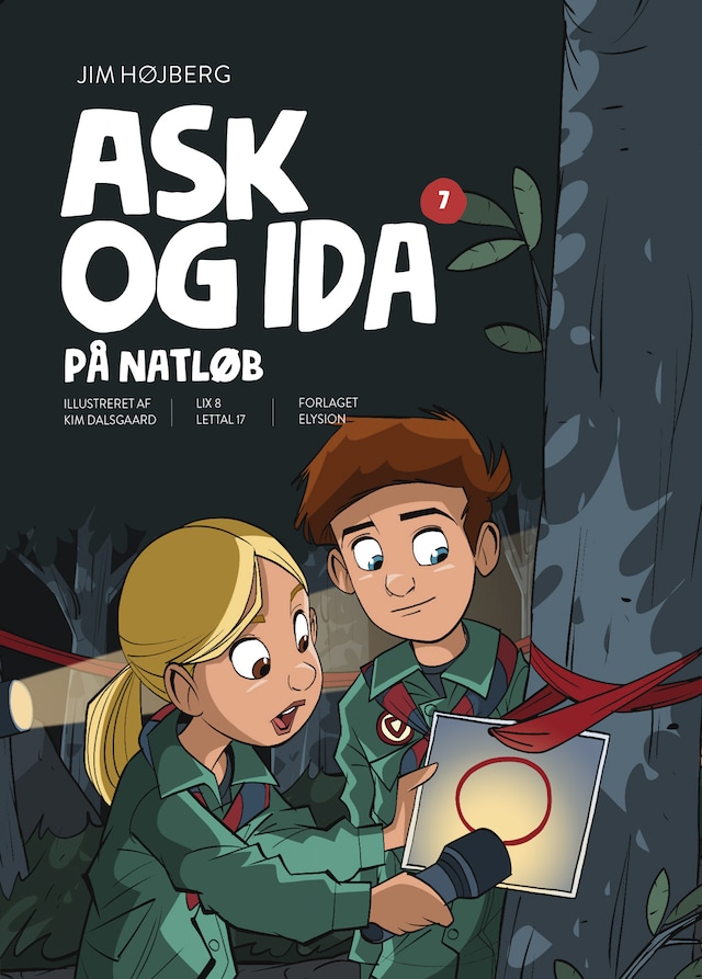 Okładka książki dla På natløb