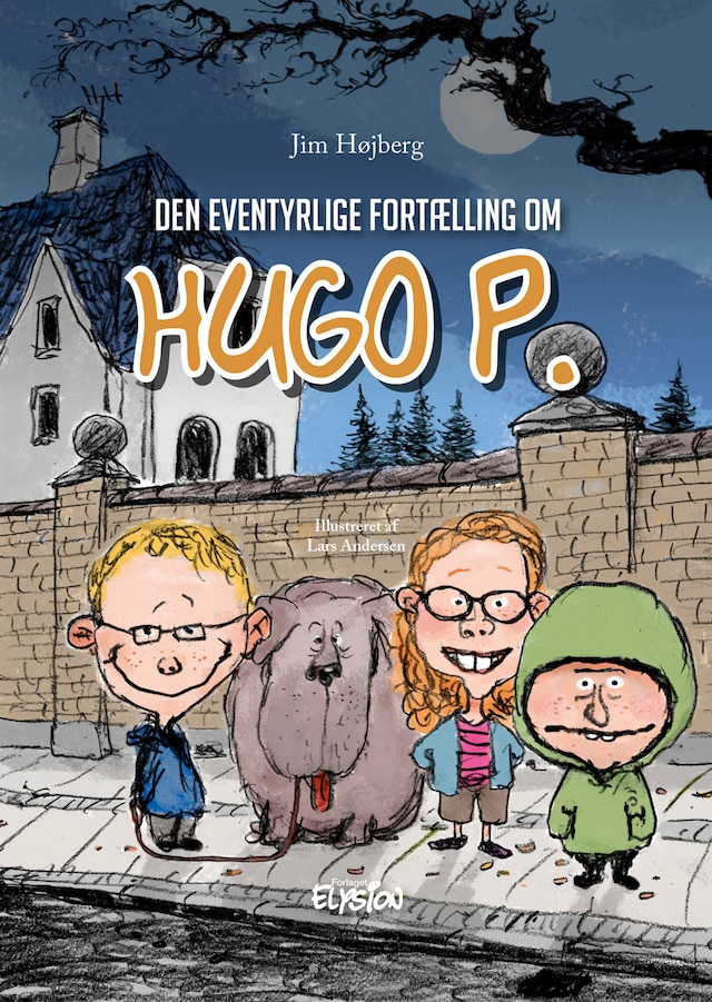 Book cover for Den eventyrlige fortælling om Hugo P