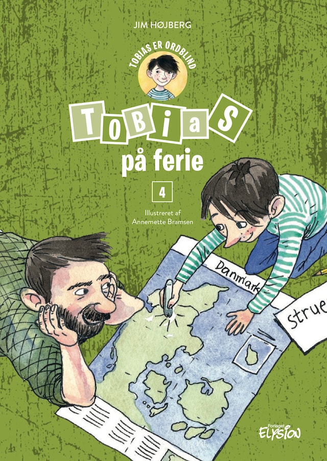 Book cover for Tobias på ferie