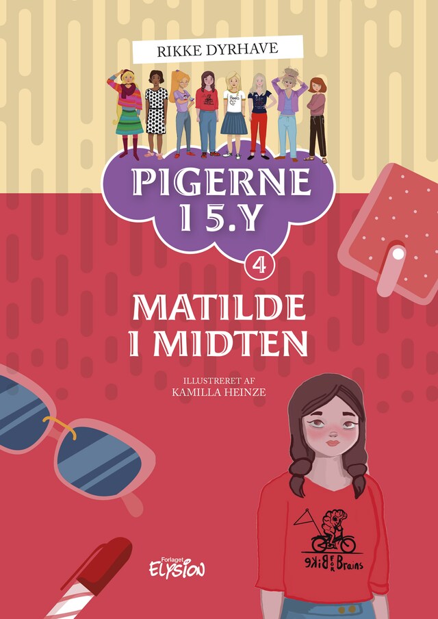 Book cover for Matilde i midten