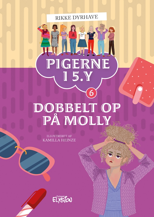 Book cover for Dobbelt op på Molly