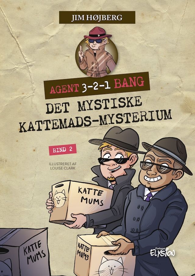 Book cover for Det mystiske kattemads-mysterium