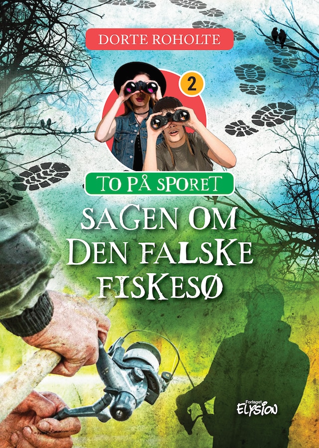Book cover for Sagen om den falske fiskesø