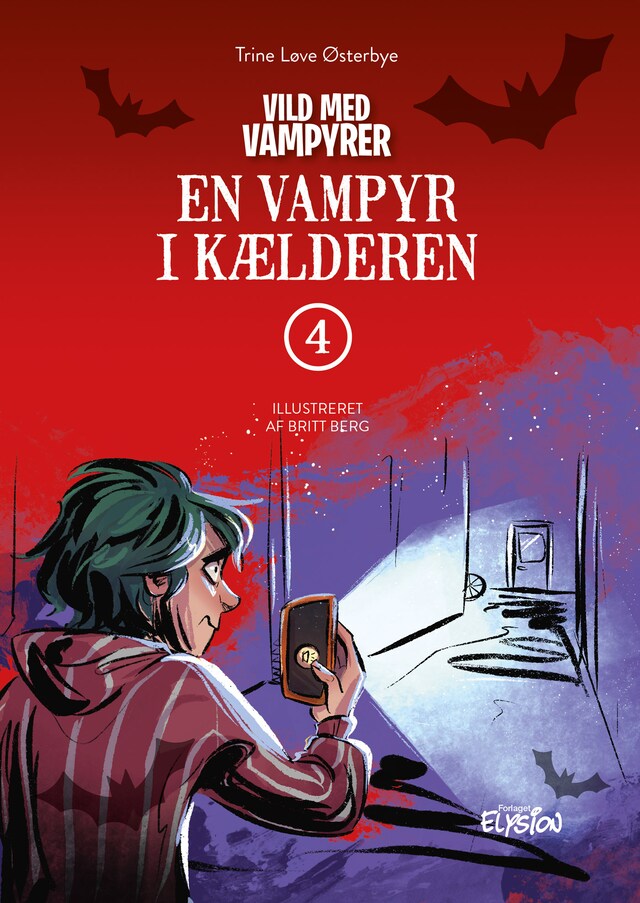 Okładka książki dla En vampyr i kælderen