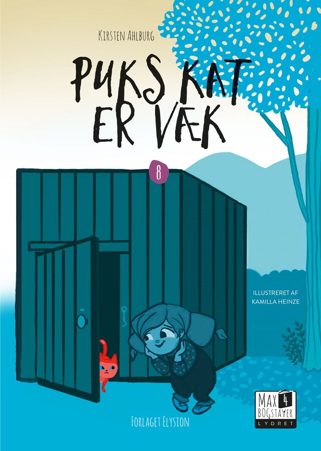 Portada de libro para Puks kat er væk