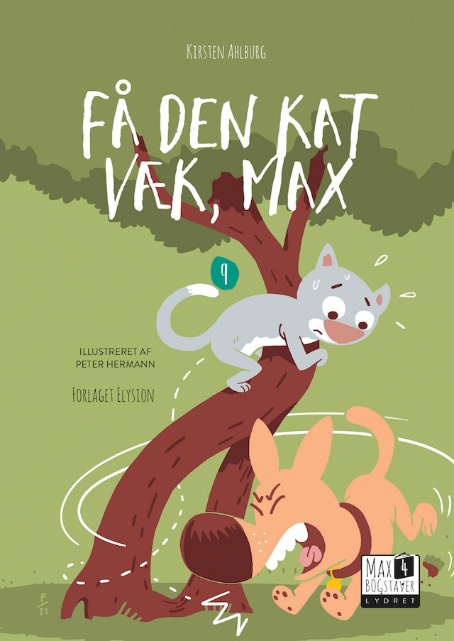 Book cover for Få den kat væk, Max