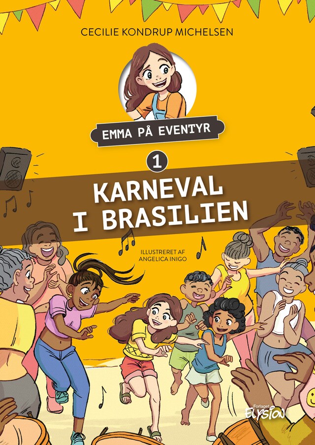 Kirjankansi teokselle Karneval i Brasilien