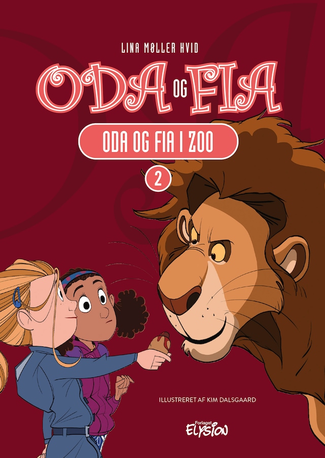 Buchcover für Oda og Fia i zoo